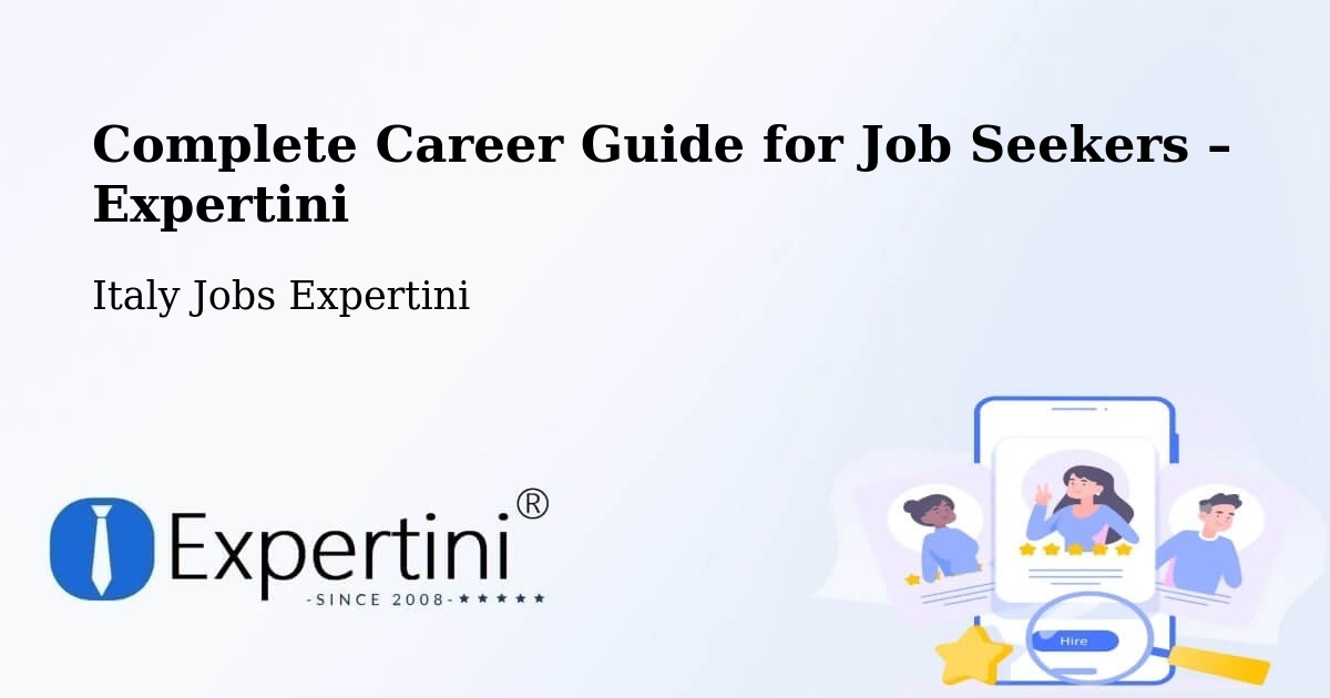 Career Guide for Job Seekers – Carrè - Carrè, Italy Jobs Expertini