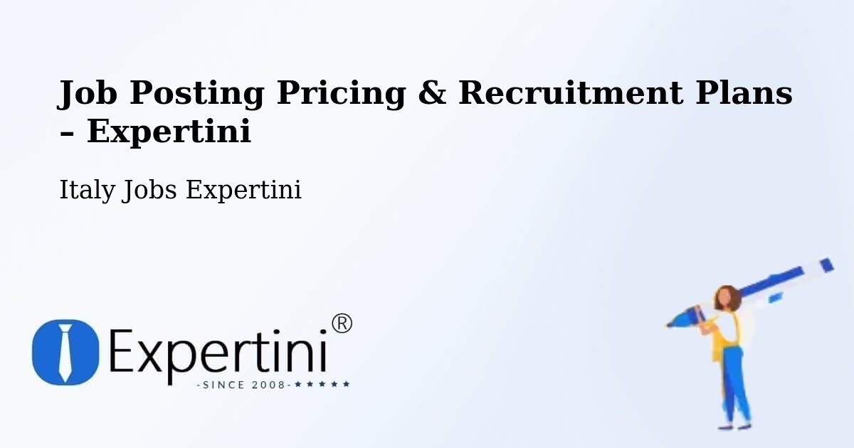 Job Posting Pricing & Recruitment Plans – Carrè - Carrè, Italy Jobs Expertini